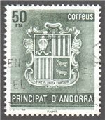 Andorra (Sp) Scott 141 Used